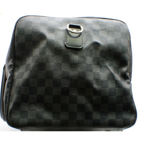👜 Louis Vuitton LV Boston Bag Roadster 50 Damier Graphite LV 👜 - Picture 6 of 15